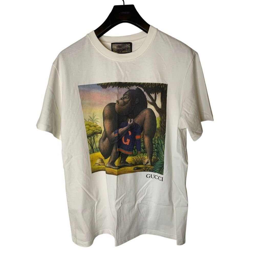 GUCCI Marc Burckhardt Luxury Garden t shirt men's size large